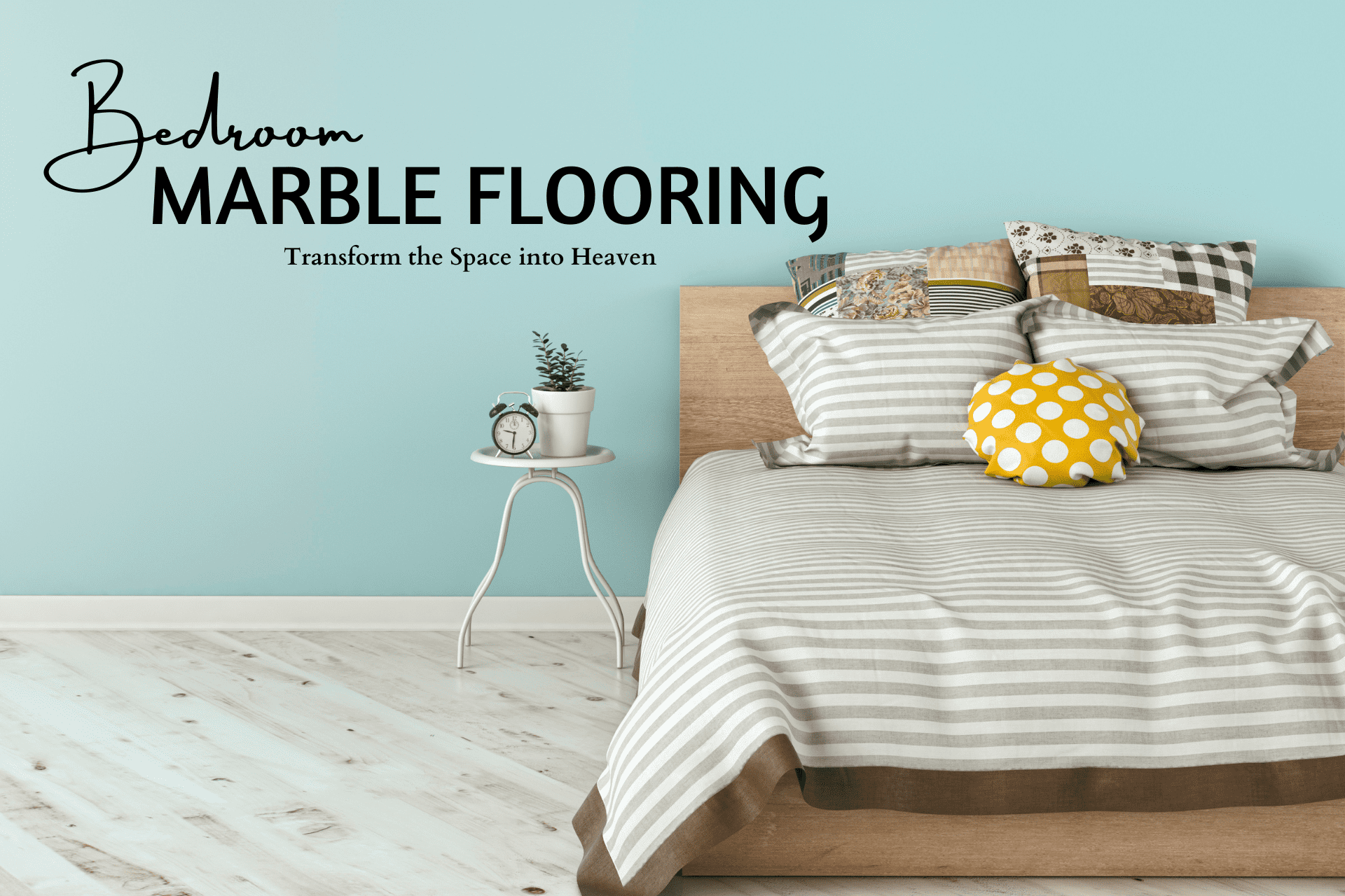 Bedroom Marble Flooring